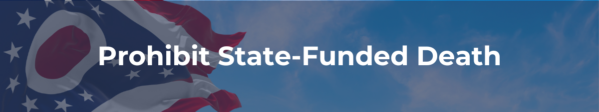 prohibit state funded death banner